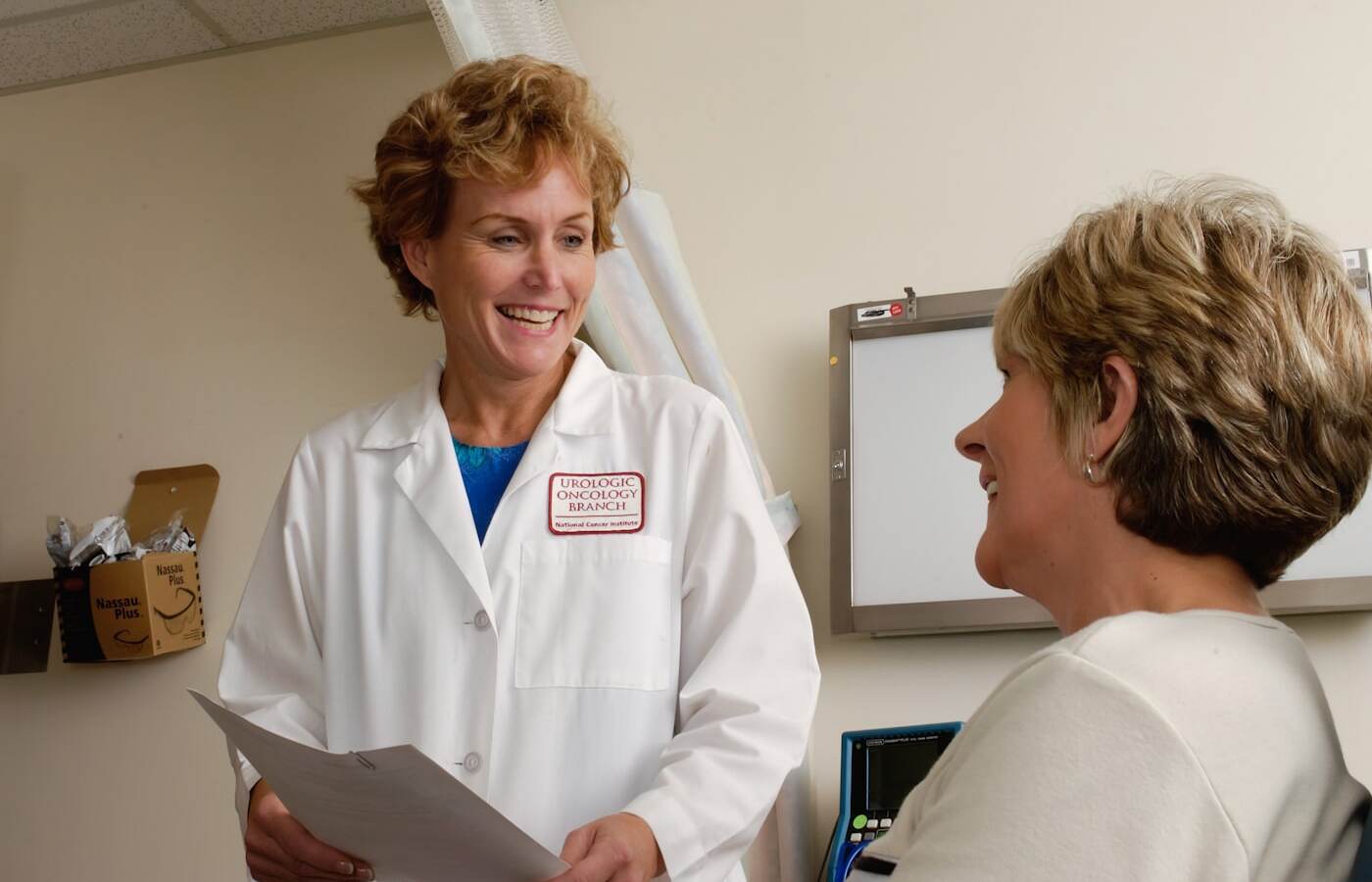 Clinic corridor of an operating practice