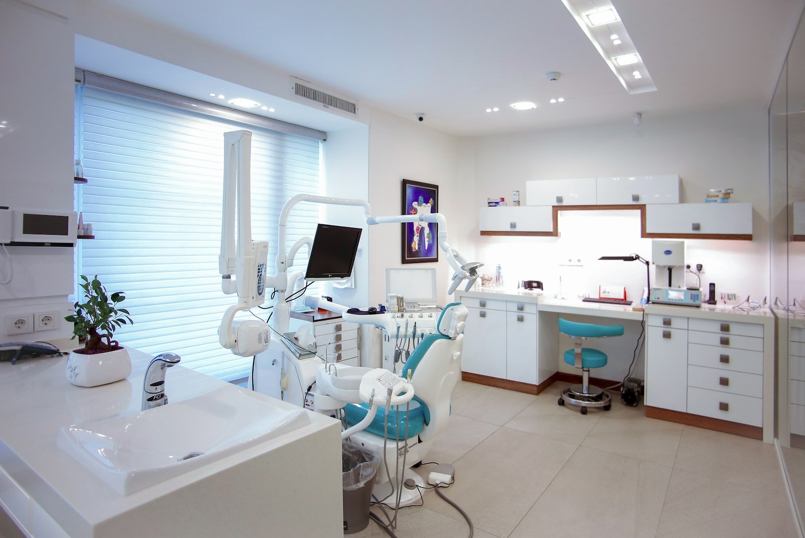 Clinic hallway